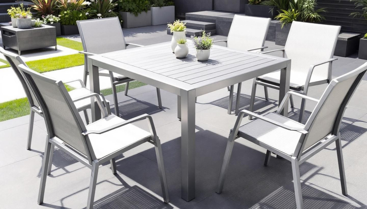 Guide pratique pour l'entretien de votre salon de jardin en aluminium